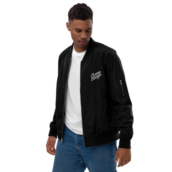 Premium Recycled Bomber Jacket - Image 5