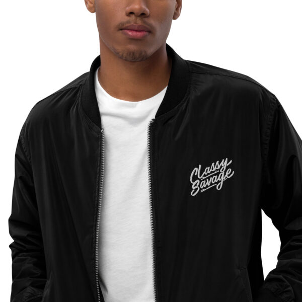 Premium Recycled Bomber Jacket - Image 6