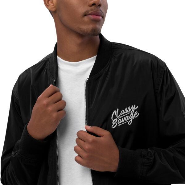 Premium Recycled Bomber Jacket - Image 7