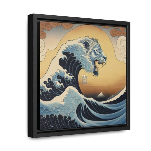 Great Lion Wave Print