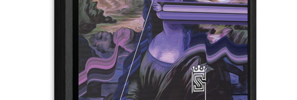 Mona Lion NFT Art Print @ Classy Savage