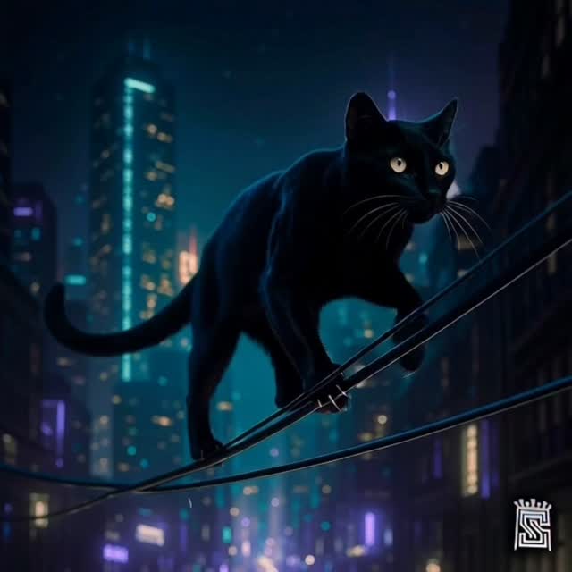 Why are petty hacktards @meta evil scum @instagram disabling audio on this when it clearly works in stories? Way too sexy for my fur RRAAWR #BlackCatDay @ #ClassySavage #Art #DotCom #Creator @RussellRope ✨️🐈‍⬛️✨️