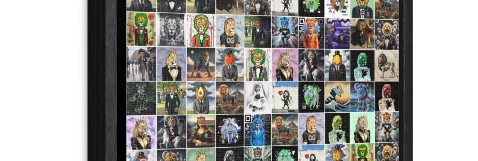 NFT Matrix Art Print @ Classy Savage