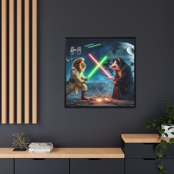 Framed Canvas Print - Image 4
