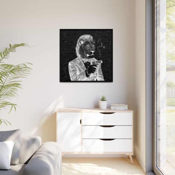 Framed Canvas Print - Image 3