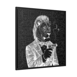 Framed Canvas Print
