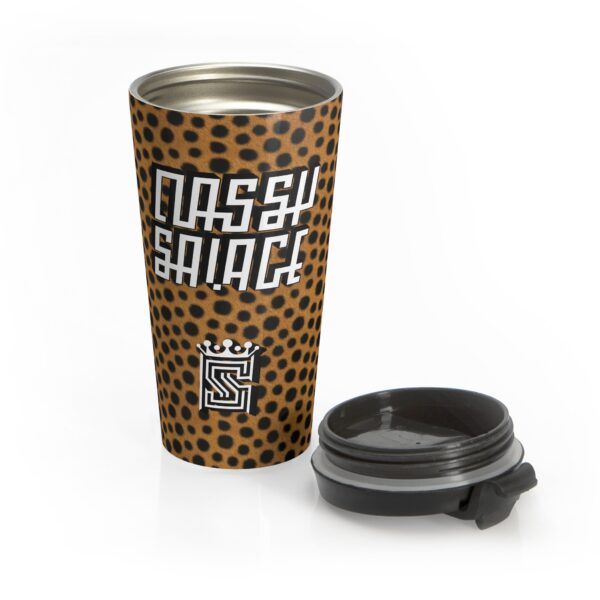Cheetah Travel Mug - Image 3