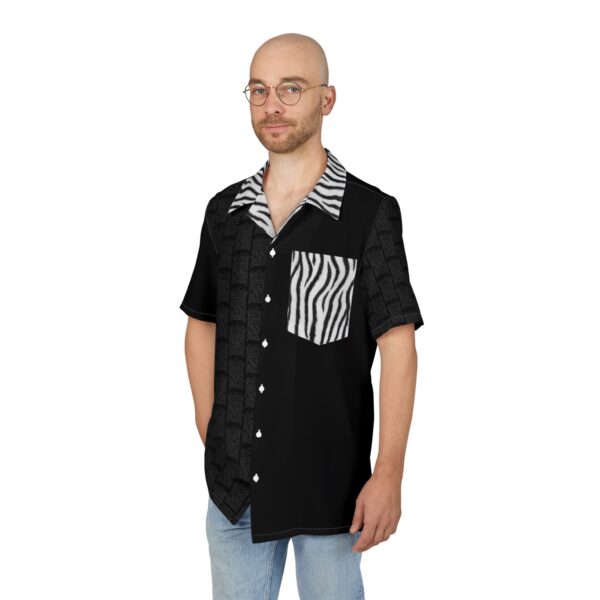 White Tiger Button-Down Shirt - Image 3