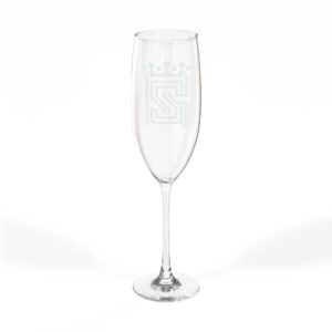 Engraved Champagne Flute