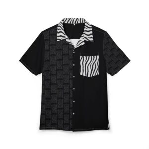 White Tiger Button-Down Shirt