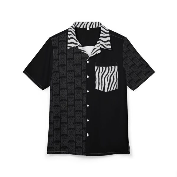 White Tiger Button-Down Shirt