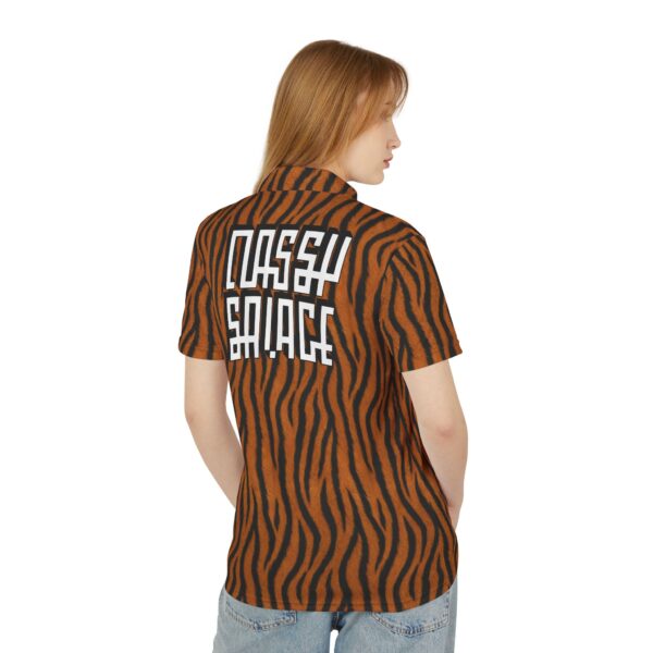 Tiger Unisex Polo Shirt - Image 3