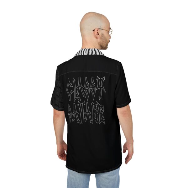 White Tiger Button-Down Shirt - Image 4